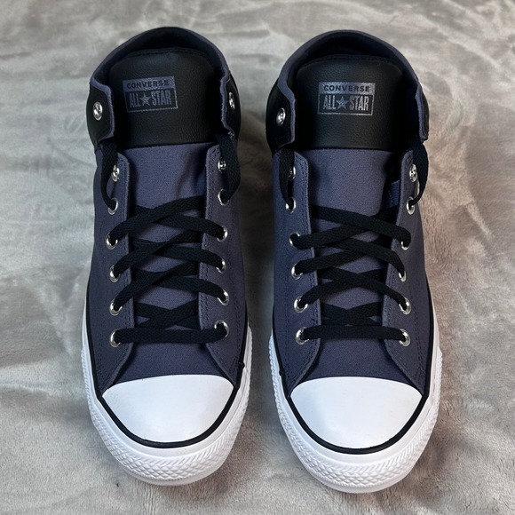 Converse Chuck Taylor All Star Sneakers Mens 13 High Street Mid Cold Stare NEW - Picture 3 of 10